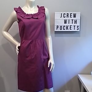 JCrew Sleeveless Dress with Pockets